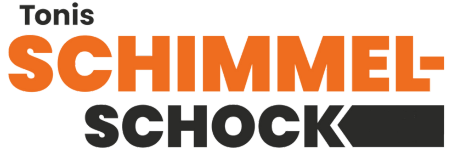 Tonis Schimmelschock – Logo in Orange und Schwarz